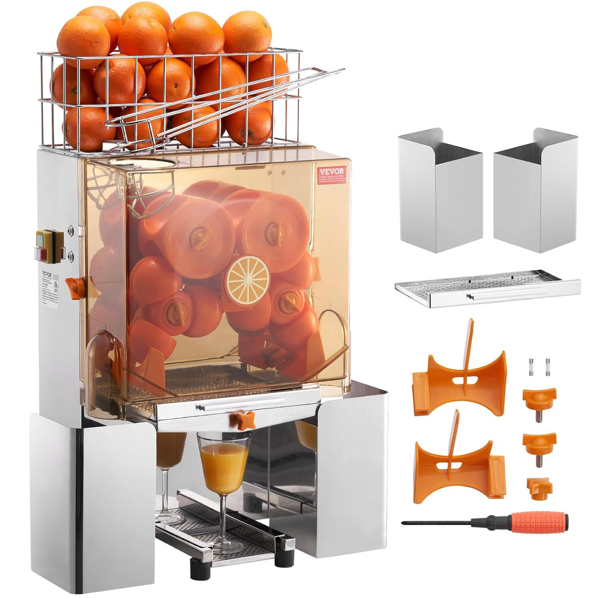 VEVOR Exprimidores eléctrico, Pomelo, Restaurante, Cafetería, Frutería