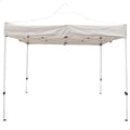 cenador, AKTIVE, 61138 - Plegable Exterior, Camping, jardín, Toldo Blanco, de Acero, Regulable en Altura, Protección UV e Impermeable, Carpa Playa
