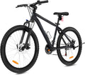 bicicleta de montaña, EVERCROSS, Bicicleta de 26 Pulgadas, Sistema de 21 Velocidades, Carga Máx.150 kg, Bike Todoterreno con Frenos de Disco