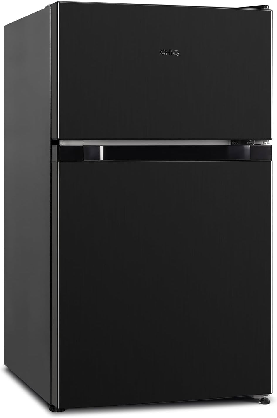 frigorífico combi, CHiQ, 86L(65, 21), Bajo Encimera Bajo Encimera, Termostato Ajustable, Bajo Ruido, Oscuro, Para Dormitorio, Cocina