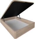 Canapé 135X190, Somnia Descanso, - Abatible XL Reforzado Gran Capacidad con Tapa Reforzada y Transpirable 135X190