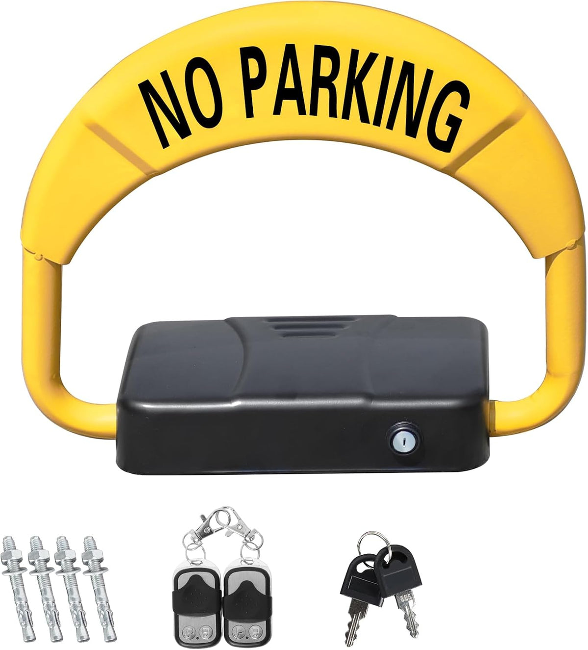 Barreras para parking, ORIENTOOLS, Bloqueo de estacionamiento automático con control remoto, bloqueo de espacio