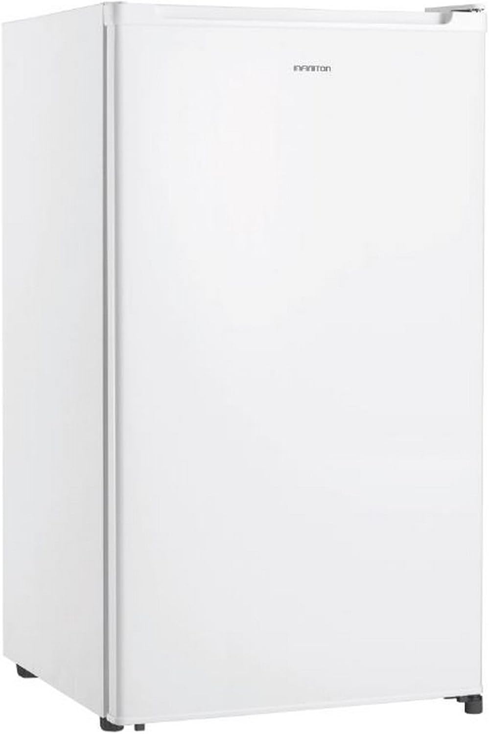 frigorífico mini FG-A85B, INFINITON ELECTRONICS, INFINITON FG-A85B - Frigorifico una puerta, Temperatura regulable, Luz LED, Clase A+, Color Blanco