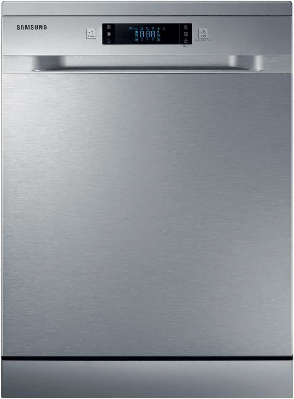 Samsung DW60M6050FS lavavajillas, 14 cubiertos, Con tercera bandeja, Color Inox