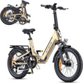 bicicleta eléctrica, ENGWE, Batería 48V 13.5Ah hasta 135km, Neumáticos 20 * 3.0, 2 Horas de Carga, Sensor de par y Frenos Hidráulicos