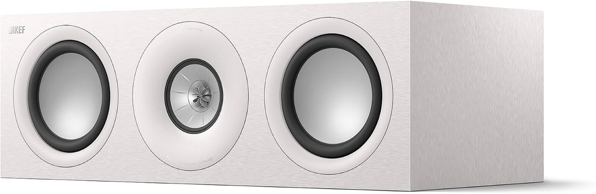 Canales centrale, KEF, LCR pasivo HiFi, Música, Televisión y Home Cinema, Gaming, Caja Cerrada tridireccional, Q6 Meta Altavoz Central