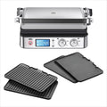 lavavajillas, Braun, Plancha Cocina Eléctrica con Función de Sellado, MultiGrill 9 CG 9043, 3 Posiciones de Cocción, Parrilla