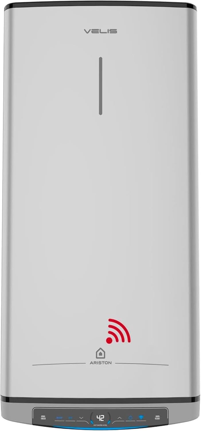 Calentadores eléctrico, Ariston, Velis Tech Dry Wifi(ex.FleckDuo7)- Termo Eléctrico 50 Litros Multiposición