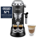 De'Longhi EC685 cafetera, EC685.BK, Sistema Anti-goteo, Dedica - de Bomba de Acero Inoxidable para Café Molido o Monodosis, Negro