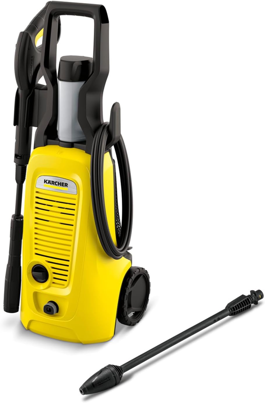 KÄRCHER Limpiadoras a presión, Filtro de Agua, Pistola y Manguera de Alta presión, Lanza, Boquilla Turbo, Hidrolimpiadora K 4 Universal Edition