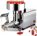 Licuadoras Dual Auger, Generic, Prensa eléctrica de tomates y colador, 220 V, procesador de alimentos comercial de acero inoxidable para salsa y jugo