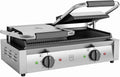 Parrillas eléctrica GPG2201, METRO Professional, Plancha con doble Panini grill GPG2201, rango de temp.: 50-300° C, acero inoxidable, plata