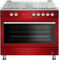 Cocinas independiente F9L50G2, SOLTHERMIC, 5 FUEGOS Y HORNO PANORAMICO, GAS BUTANO Y GAS CIUDAD