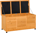 Arcones para patio, Outsunny, 127x56x60 cm, Capacidad 295 L