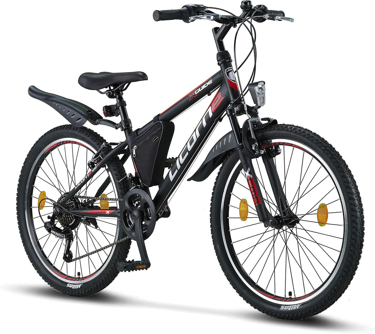 bicicleta de montaña, Licorne Bike, Guide Mountain Bike en bicicleta de 20, 24, 26, 27,5 y 29 pulgadas para niñas, niños, hombres y mujeres
