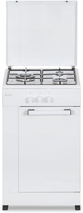 Cocinas independiente AKG3500PB, Aspes, Quemador WOK triple llama, Compartimento Bombona, Tapa Abatible, Cocina Gas Butano 3 Zonas de Cocción