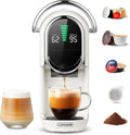 cafetera, CAPXSNOB, ESE 44mm y café molido, 20bars, 1450W, Dolce Gusto, Lavazza A Modo Mio, Pantalla LED