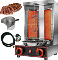 Parrillas eléctrica, Generic, Máquina De Cocina De Pollo Shawarma Con 2, Para El Hogar, 3 Quemadores, Barbacoa 2 Heads, Máquina De Parrilla, Fiestas