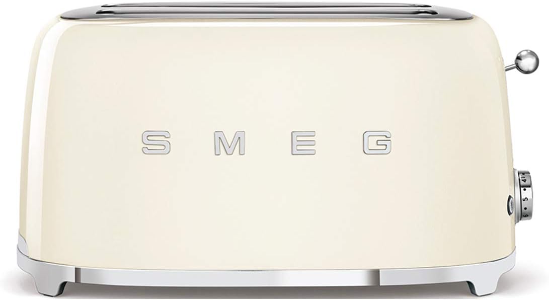 Smeg TSF02CREU tostadora, Cream