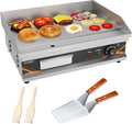 Planchas eléctrica, DULNICE, Plancha Cocina Electrica 54 x 30 cm Temperature 50-300°C con Bandeja Recoge Grasa