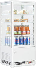 Neveras de exposición GGC2078B, METRO Professional, vidrio, enfr. por ventilación, cristal de seguridad, Vitrina refrigerada GGC2078B, 78 L, plástico