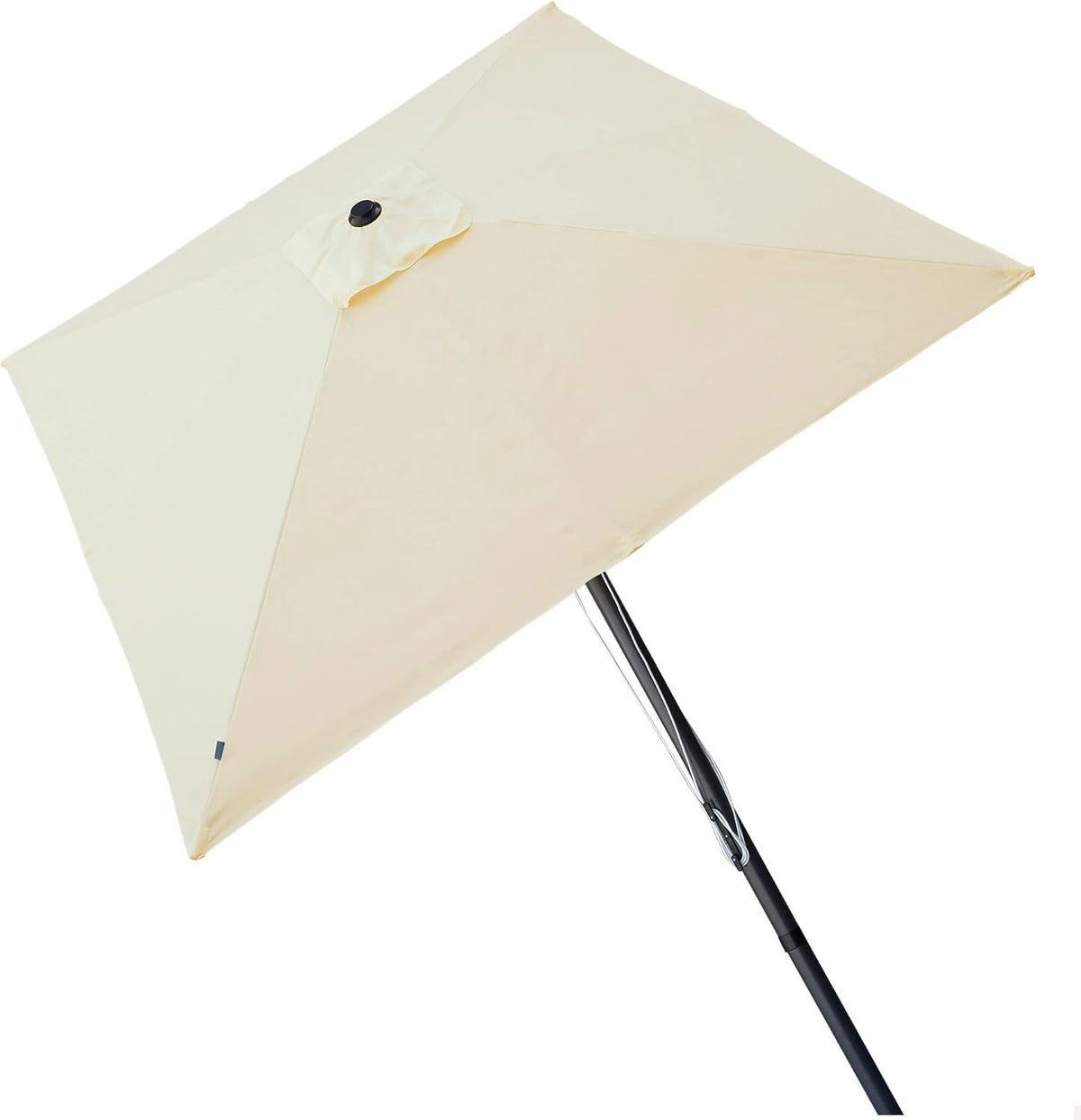 Sombrilla UV50, AKTIVE, 61126 - jardín y terraza exterior cuadrada antiviento 3x3m, parasol jardín, Altura 2,7m, Protección UV50
