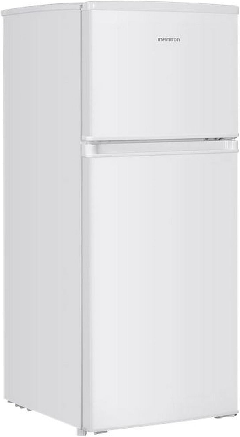 frigorífico combi FG-151D12BEV, INFINITON ELECTRONICS, Frigorifico Dos Puertas Infiniton FG-151D12BEV, Ciclico, Regulación en altura, LED Interior