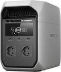 generador, EF ECOFLOW, Estación de energía portátil DELTA 3 Classic, salida CA 1800 W (Pico 3600 W), carga rápida de 1 hora, caravanas y hogar
