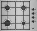 Placa, Beko, HIGG 64103 SXN: de gas natural 4 fuegos, 61 cm, inox