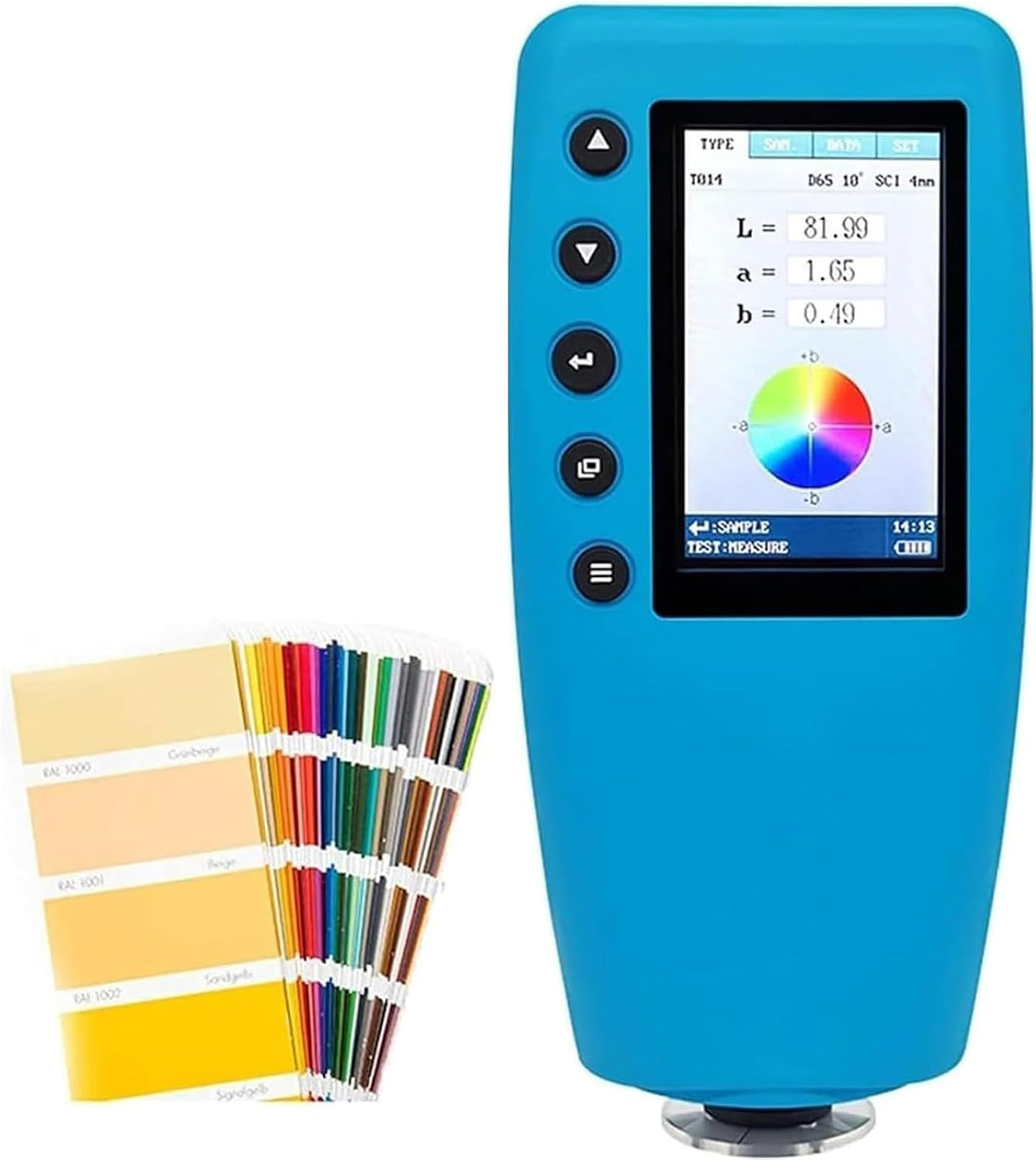 Analizadores de espectro, Generic, calibración automática, analizador de precisión de mano con apertura de 4 mm, Colorímetro digital