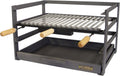 Barbacoas de leña, IMEX EL ZORRO, - Cajón para Barbacoa con Parrilla Inoxidable, Diseño Robusto y Compacto para Parrilladas al Aire Libre, 57x41x35 cm