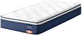 Colchone RMZ226QZ02, VASAGLE, Colchón Híbrido Doble, Espuma Viscoelástica con Gel y Muelles Ensacados, Refuerzo de Bordes, Funda Transpirable